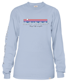 Simply Southern Long Sleeve T-Shirt- Camp Dog Fog