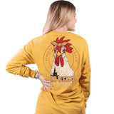 Simply Southern Long Sleeve Chicken Mustard T-Shirt