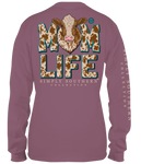 Simply Southern Long Sleeve Cow Mom T-Shirt