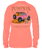 Simply Southern Long Sleeve T-Shirt- Hayride Peach