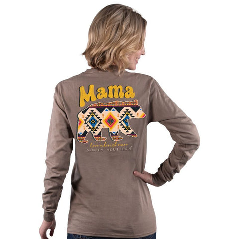SS Long Sleeve Mama Bear Army