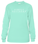 Simply Southern Long Sleeve Merry Surf Christmas T-Shirt