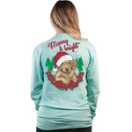 Simply Southern Long Sleeve Merry Surf Christmas T-Shirt