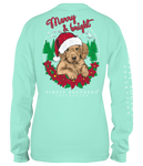Simply Southern Long Sleeve Merry Surf Christmas T-Shirt