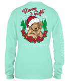 Simply Southern Long Sleeve Merry Surf Christmas T-Shirt