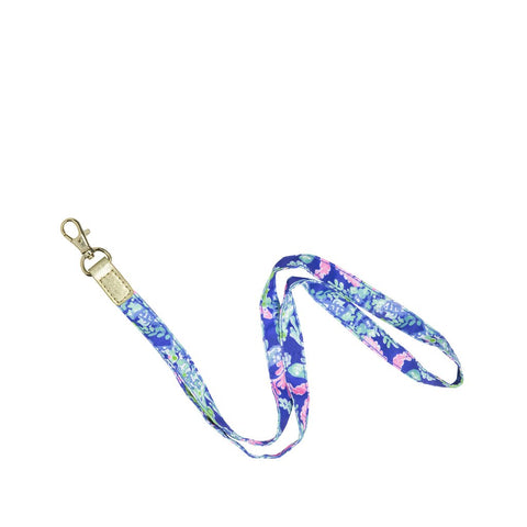 Lilly Pulitzer Lanyard, Turtle Villa