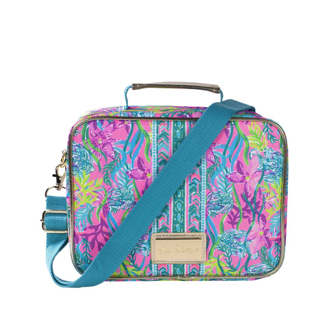 Lilly Pulitzer Lunch Bag, Party All The Tide