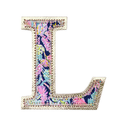 Lilly Pulitzer Monogram Sticker