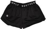 Simply Southern Cheer Short- Black