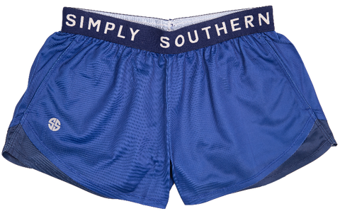 Simply Southern Cheer Short- Cobalt