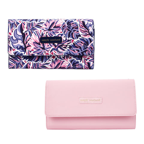 Simply Southern Faux Leather Phone Clutch Wallet