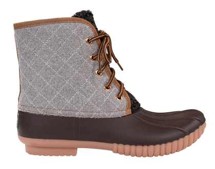 Simply Southern Duck Boots Heather Grey