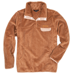 Simply Southern Super Soft Camel Quarter Snap Pull-Over