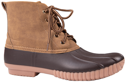 Simply Southern Duck Boots Suade Brown