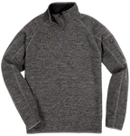 Simply Southern Men's Simply Sweater-HTHRBLK