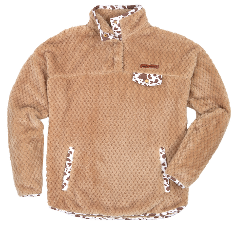 Simply Southern Simply Soft Pullover-Cow