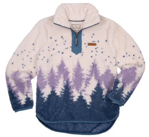 Simply Southern Y Neck Pullover-Tree