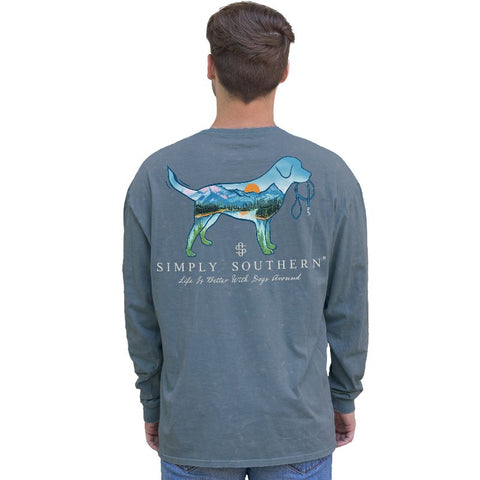 SS Long Sleeve Better Bluestone