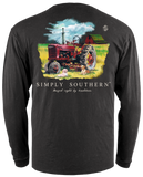 SS Long Sleeve Tractor Obsedian