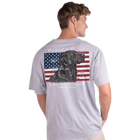 Simply Southern SS Flag Mist T-Shirt