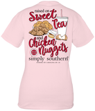 Simply Southern Sweet Tea and Chicken Nuggets T-Shirt