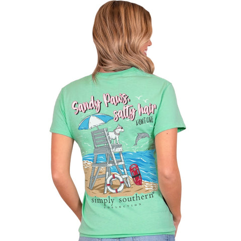 Simply Southern Sandypaws Sea T-Shirt
