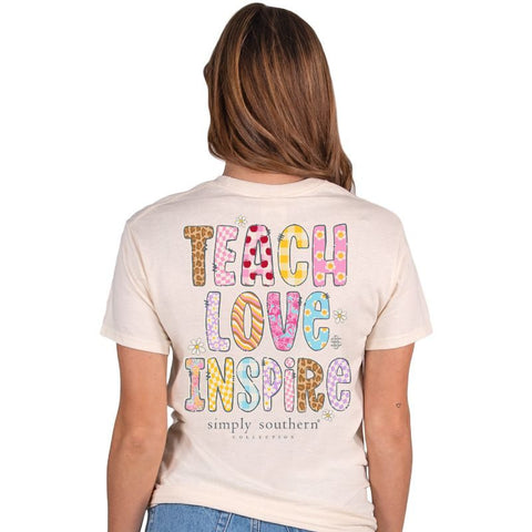 Simply Southern SS Teach Pearl T-Shirt