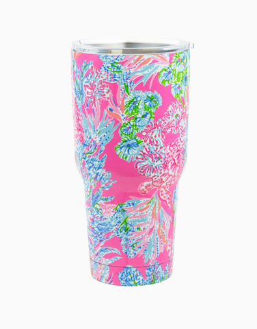 Lilly Pulitzer Insulated Tumbler, Seaing Things