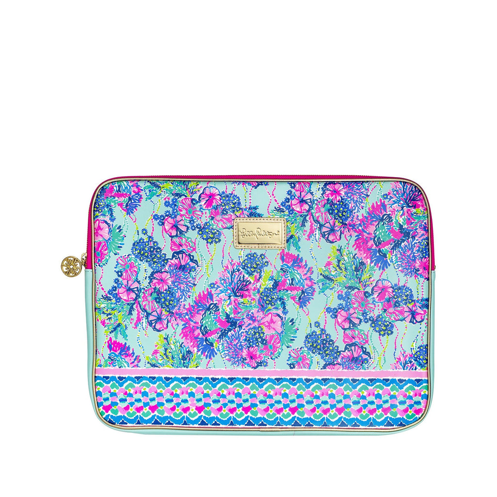 Lilly Pulitzer Laptop Sleeve Beach You To It