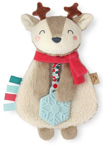 *NEW* Itzy Lovey™ Holiday Reindeer Plush + Teether Toy