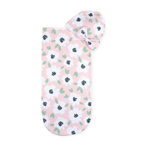 NEW Cutie Cocoon™ Playful Petals Cocoon + Hat Set