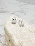 Halloween Ghost Printed Stud Earrings