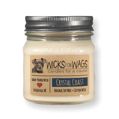 Crystal Coast / 8 oz Soy Candle