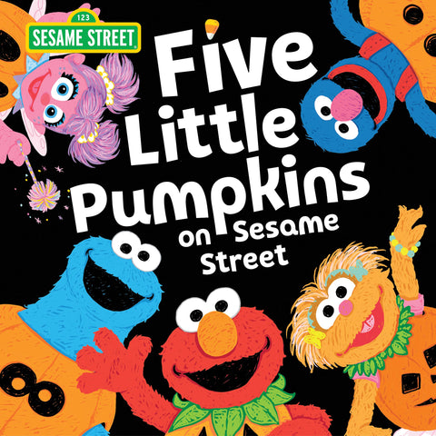 Five Little Pumpkins on Sesame Street (board book)