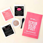 Scrub Mask Pout Facial Kit