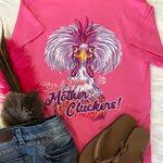 Sassy Frass "Rise & Shine Mother Cluckers" Crazy Chicken Tee