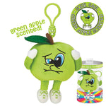 Sour Saul green apple scented backpack clip