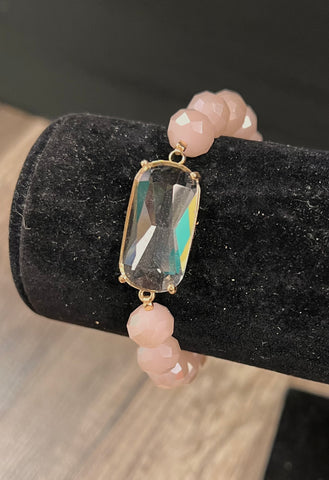 Light Pink Jewel Bracelet