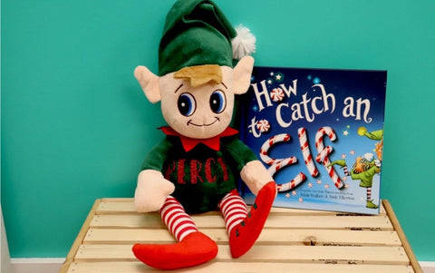 Personalized Elf with Book 2021