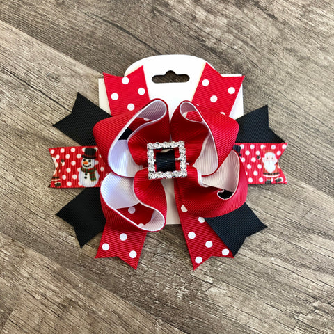 Santa’s Buckle Bow