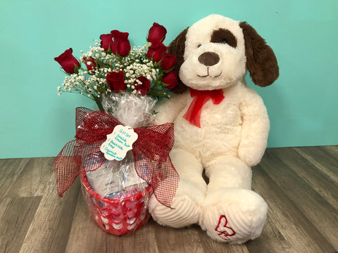 For HER Surprise Valentine's Gift Basket