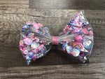 Mermaid themed bow with shells