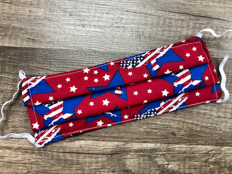 Adult Mask - Star Spangled Eagles