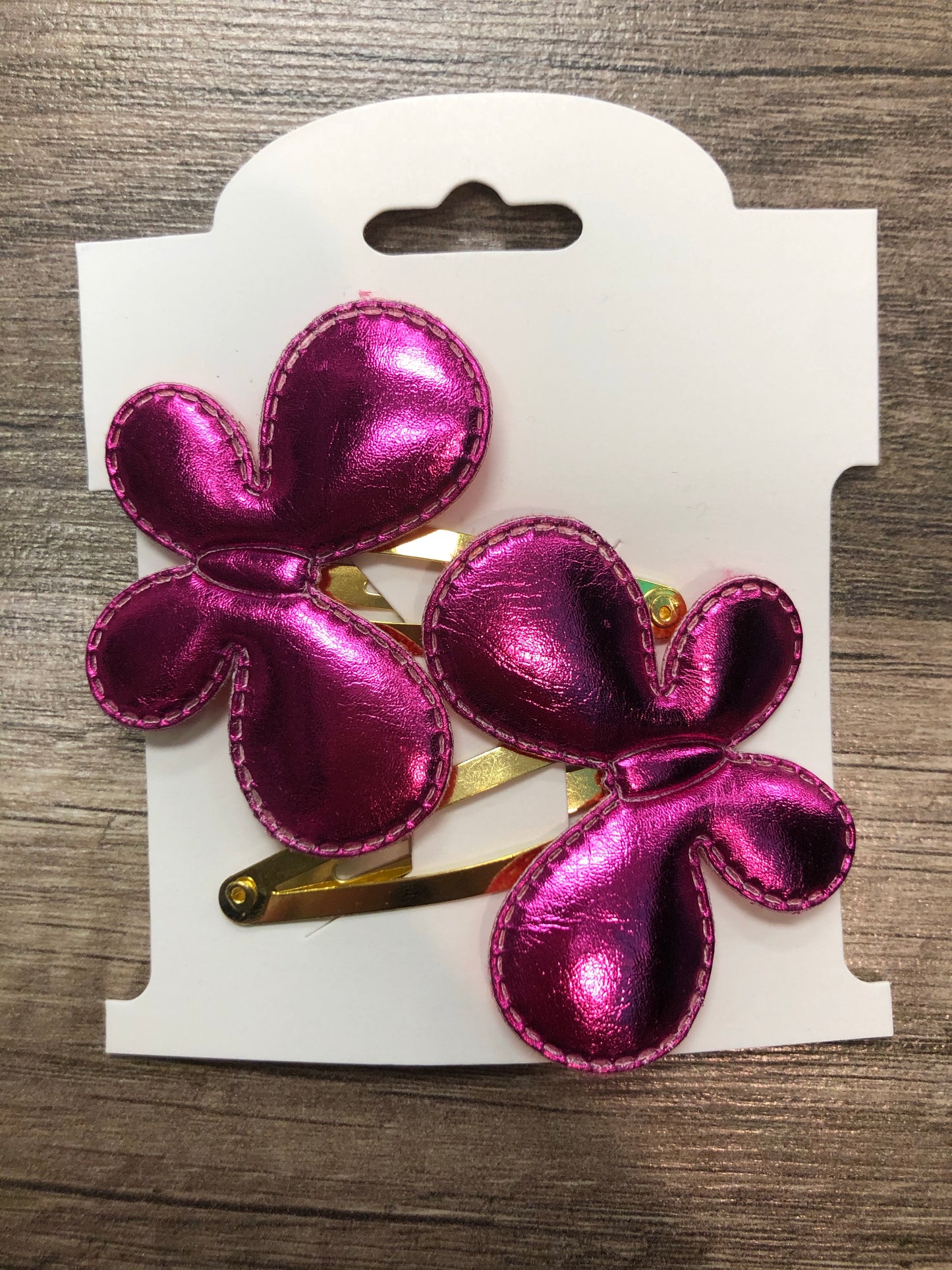 Shiny Valentine’s Hair Clips
