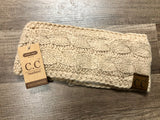 C.C. Beanie Adult Cable Knit Headband