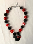 Chunky Bead Kid’s Mouse Necklace
