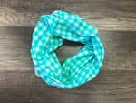 Gaiter Mask - Mint Gingham