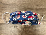 Adult Mask - Democrat Buttons