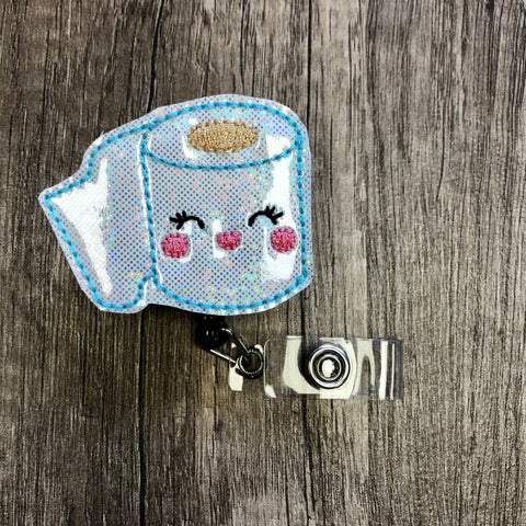 2020 Toilet Paper Badge Reel
