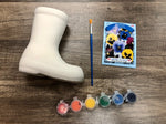 DIY Rain Boot Planter Kit